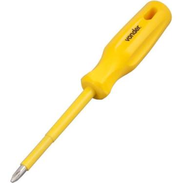 Imagem de Chave phillips 1/4x6" n.2 vanád. haste isolada 1000v Vonder