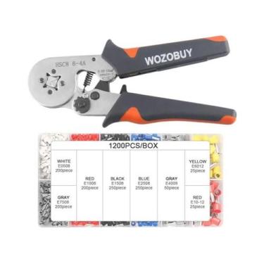 Imagem de Alicate De Crimpagem HSC8 Para Terminais De Fios E Tubos, Ferramenta E