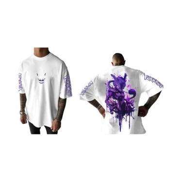 Imagem de Camiseta Masculina De Verão Pokémon Umbreon Manga Curta Respirável Top