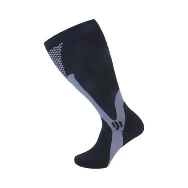 Imagem de Meias De Compressão plus Size Para Panturrilhas Largas 3XL-7XL 15-20mm