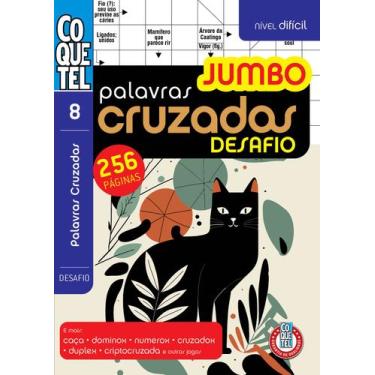 Imagem de Livro - Livro Coquetel Palavras-Cruzadas Jumbo Desafio 8