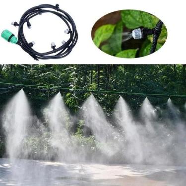 Imagem de Sistema De Irrigação Para Jardim De 10 Metros Com 10 Bicos De Pulveriz