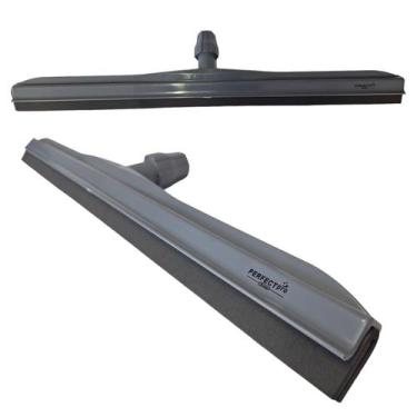 Imagem de Rodo duplo 65cm cinza polipropileno sem cabo não arranha o piso - PERF