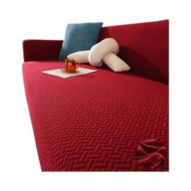 Imagem de Capa De Sofá Jacquard Elástica Grossa Para Sofá De Canto Em L 1/2/3/4/