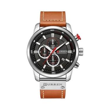 Imagem de Relógio Esportivo De Quartzo CURREN Masculino De Luxo Com Cronógrafo, 
