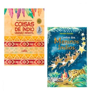Imagem de Coisas de índio + contos dos meninos índios - Kit de Livros, 3