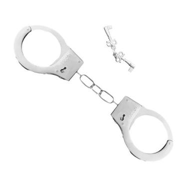 Imagem de Algema Prata de Brinquedo em Metal - Extra Festas