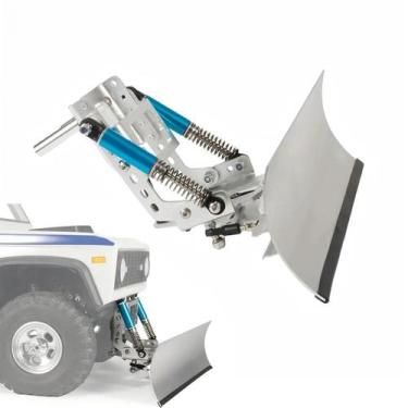 Imagem de Lâmina Ajustável De Alumínio Para Limpa-Neves RC Para Axial SCX10 III 