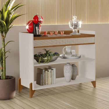 Imagem de Aparador para Sala de Estar Evidence Freijó/Off White