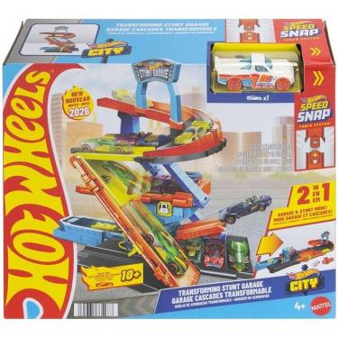 Imagem de Hot Wheels Pista CITY Garagem de Acrobacias Mattel JHL94