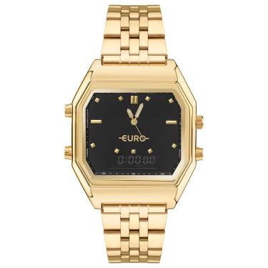 Imagem de Relógio Euro Feminino Fashion Fit Sporty Dourado - Eubj3718af-4d