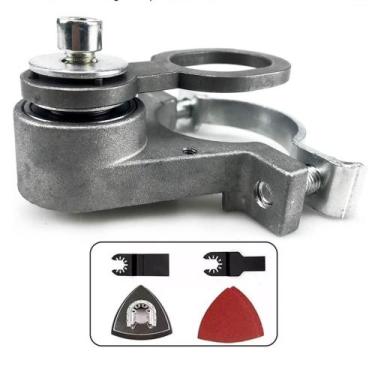 Imagem de Adaptador Oscilador Rebarbador Excêntrico Esmerilhadeira Lixa e Serra 