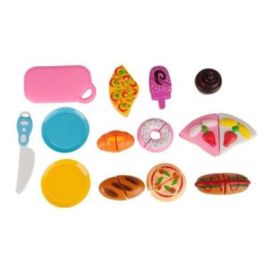 Imagem de Kit Doces P/ Cortar Tá na Mesa Rec Rec C/ 15pçs tiras autocolantes- Zo
