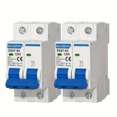 Imagem de Disjuntor Solar Fotovoltaico 6A/10A/16A/25A/32A/50A/63A - Disjuntor Mi