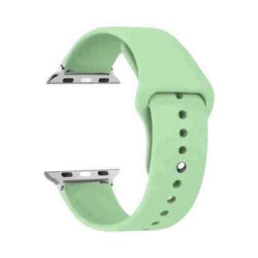 Imagem de Pulseira De Silicone Para Apple Watch Série 7 6 5 4 3 SE 8 Ultra 38mm 