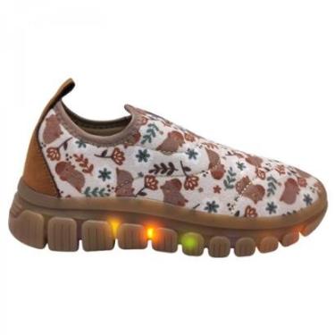 Imagem de Tênis Infantil Menino Novopé com Led 99001600-Unissex