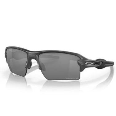 Imagem de Óculos de Sol Oakley Flak 2.0 XL Steel Prizm Black Polarized-Masculino
