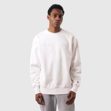 Imagem de MOLETOM CREWNECK CHAMPION LIFE SCRIPT LOGO EMB-Masculino