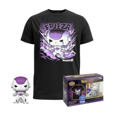 Imagem de Pop Tees Camiseta E Pop Dragon Ball Z Frieza FF Tam P