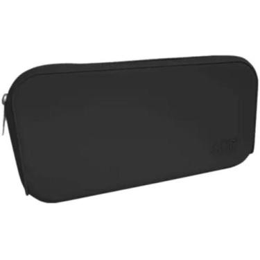 Imagem de Estojo Necessaire De Silicone Preto - Acp