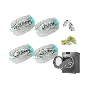 Imagem de Saco De Lavagem Para Tênis, Saco Para Máquina De Lavar Sapatos E Chine