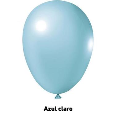 Imagem de Balão Bexiga 6,5 Polegadas Várias cores 10 Pacotes com 50un. - Tamaroz
