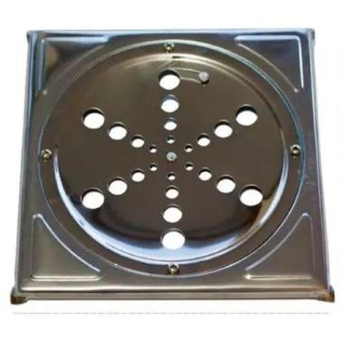 Imagem de Ralo Tampa Grelha Removível Inox 15 X15 com Porta Grelha - Polinox