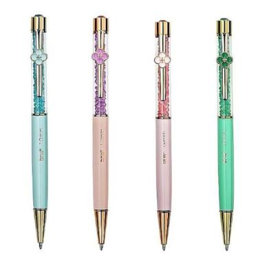 Imagem de Caneta Esferografica Metalica Flowers 1.0mm Cores Sortidas - Brw