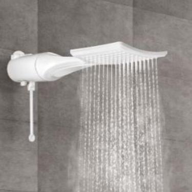 Imagem de Chuveiro Lorenzetti Branco Loren Shower Ultra Eletrônica 220v 7500w, 7