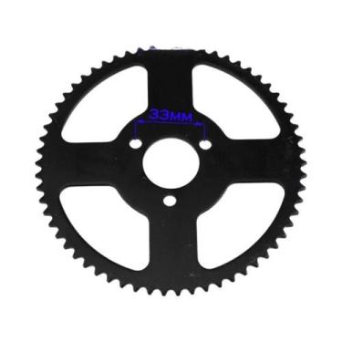 Imagem de Coroa Traseira Para Micro Moto 47t-92t 25H 26/29/54MM Para Motores Doi