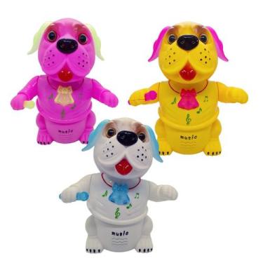 Imagem de Cachorro Dançarino Dance Robô Infantil Cachorra Musical - LIZ BABY TOY