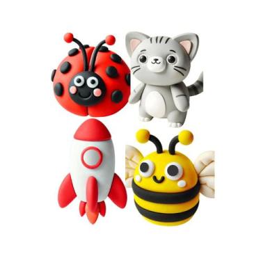 Imagem de Massa Molda - Modele Personagens Criativos em Biscuit - Massa Pula E M