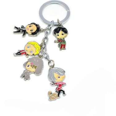 Imagem de Chaveiro: personagem Yuri On Ice Chibi Skaters