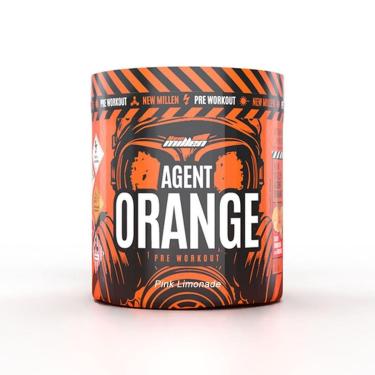 Imagem de Pre Workout Agent Orange - 250g Pink Lemonade - New Millen-Masculino