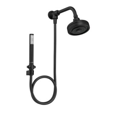 Imagem de Chuveiro de Parede Black Matte Acqua Plus Deca