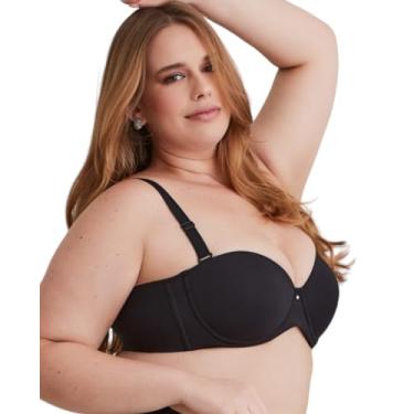 Imagem de Sutiã Nayane Rodrigues SP 04 0001 Plus Size Tomara Que Caia Liso CR-Cristal 46