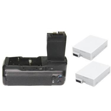 Imagem de Kit Battery Grip BG-E8 + 2 Baterias LP-E8 para Canon - Memorytec
