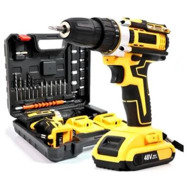 Imagem de Parafusadeira Furadeira WAP 48V Sem Fio Profissional 2 Baterias Bivolt