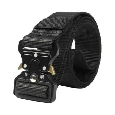 Imagem de Cinto Tático Masculino Com Fivela De Metal Para Exército, Caça E Sobre