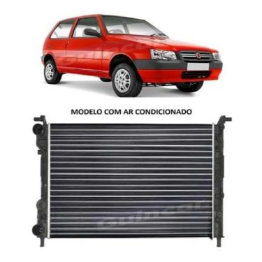 Imagem de Radiador Fiat Uno Mille Fire Economy Flex Com Ar sem reservatorio - NT