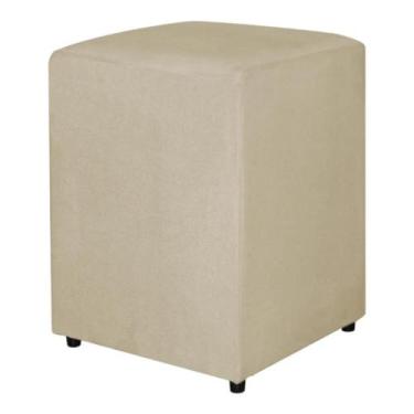 Imagem de Kit 2 Puf, Puff para Sala, Quarto Quadrado, Dado, CUBO 42 Cm AlturaTon
