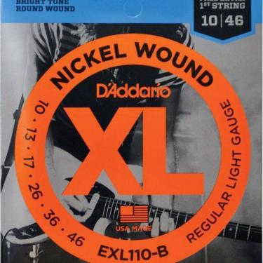 Imagem de Encordoamento para Guitarra EXL110 .010-.046 Timbre Brilhante com Durabilidade Elevada...