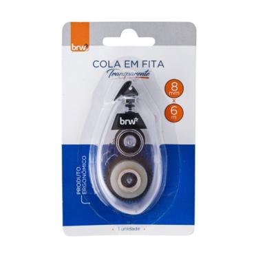 Imagem de Cola Em Fita Escolar Escritório 8mm X 6m Brw