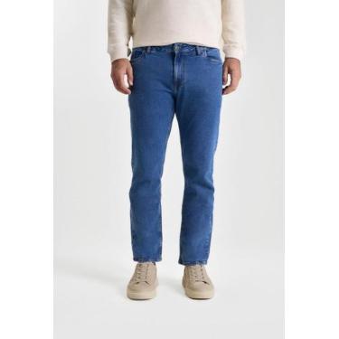 Imagem de Calça docthos relaxed fit jeans claro, 163 jeans claro, 52
