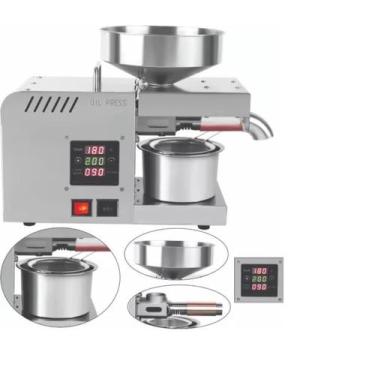 Imagem de Prensa Hidráulica Máquina Extratora De Óleo Automática 220v - Comopez