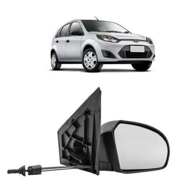 Imagem de Retrovisor ford fiesta 2002/2013 hatch/sedan - - CAROL IND E COMERCIO 