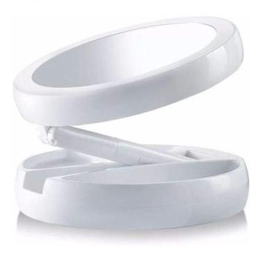 Imagem de Espelho De Led Dobravel Aumenta 10x Maquiagem Original Luxo - OUTRAS M