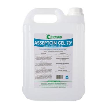 Imagem de Álcool Gel Asseptcin 5 litros Sem Perfume