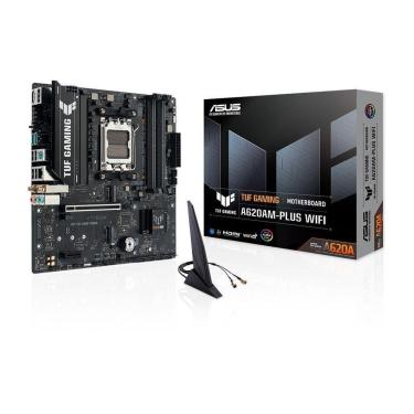 Imagem de Placa Mãe ASUS TUF GAMING A620AM-PLUS WIFI, AMD AM5 , m-ATX, DDR5, Wi-fi6 - 90MB1MZ0-M0...