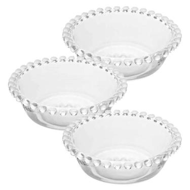 Imagem de Conjunto de 3 Tigelas Bowl Cristal Pearl 250ml - Wolff